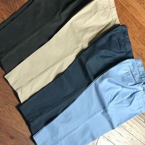 Talbots Regular Crop Pants Size 14 Navy